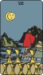 Tám Chén — Eight of Cups