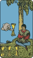 Lá Bốn Chén (Four of Cups)