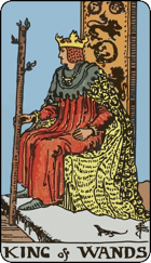 Vua Gậy — King of Wands