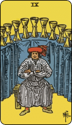Chín Chén — Nine of Cups