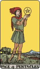 Lính Tiền — Page of Pentacles