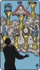 Bảy Chén — Seven of Cups