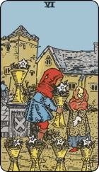 Sáu Chén — Six of Cups