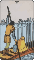 Sáu Kiếm — Six of Swords