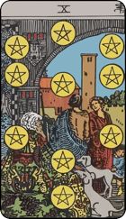 Mười Tiền — Ten of Pentacles