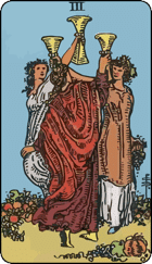 Ba Chén — Three of Cups