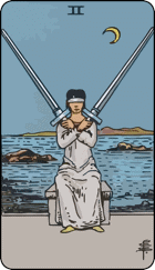 Hai Kiếm — Two of Swords