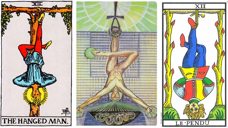 Ý nghĩa thuận của The Hanged Man