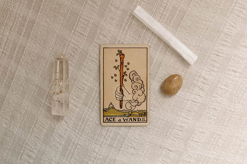 Ý nghĩa Ace of Wands khi trải bài xuôi