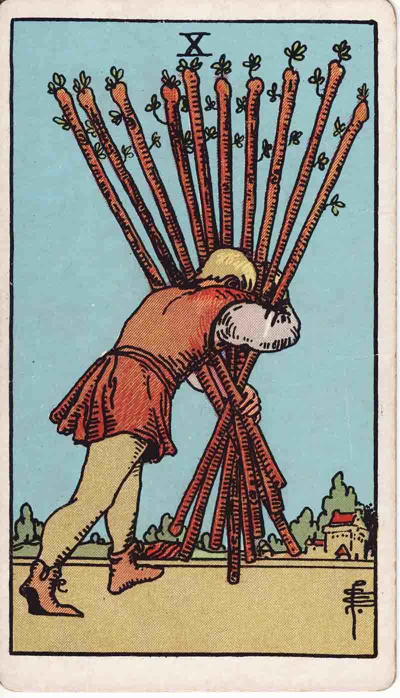 10 Of Wands