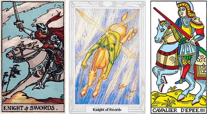 Ý nghĩa tổng quan của lá bài Knight Of Swords